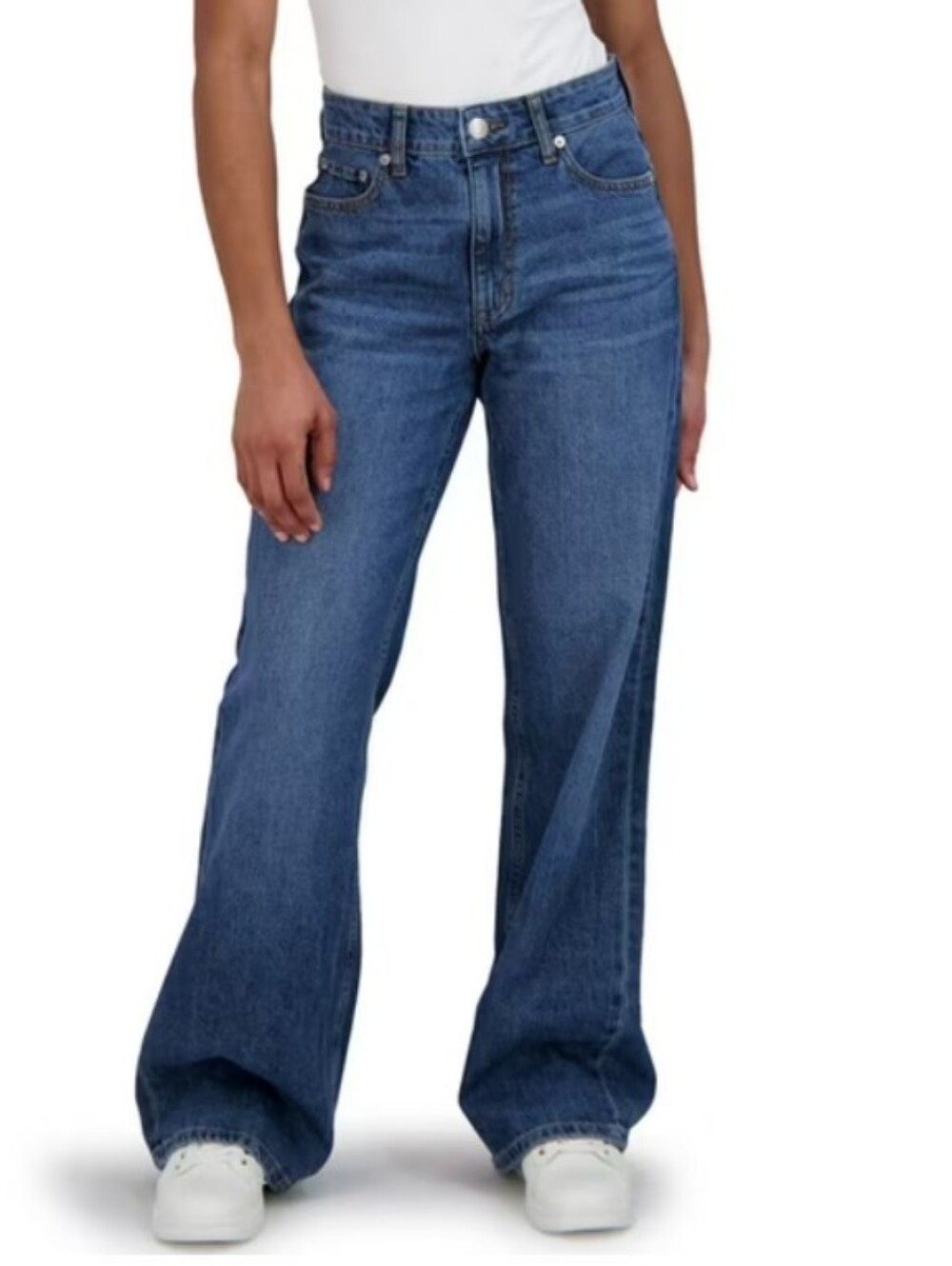 Aeropostale High-Rise Wide-Leg Blue Jeans NWT Women's 8